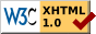 This website is W3C XHTML validated This website is W3C XHTML validated